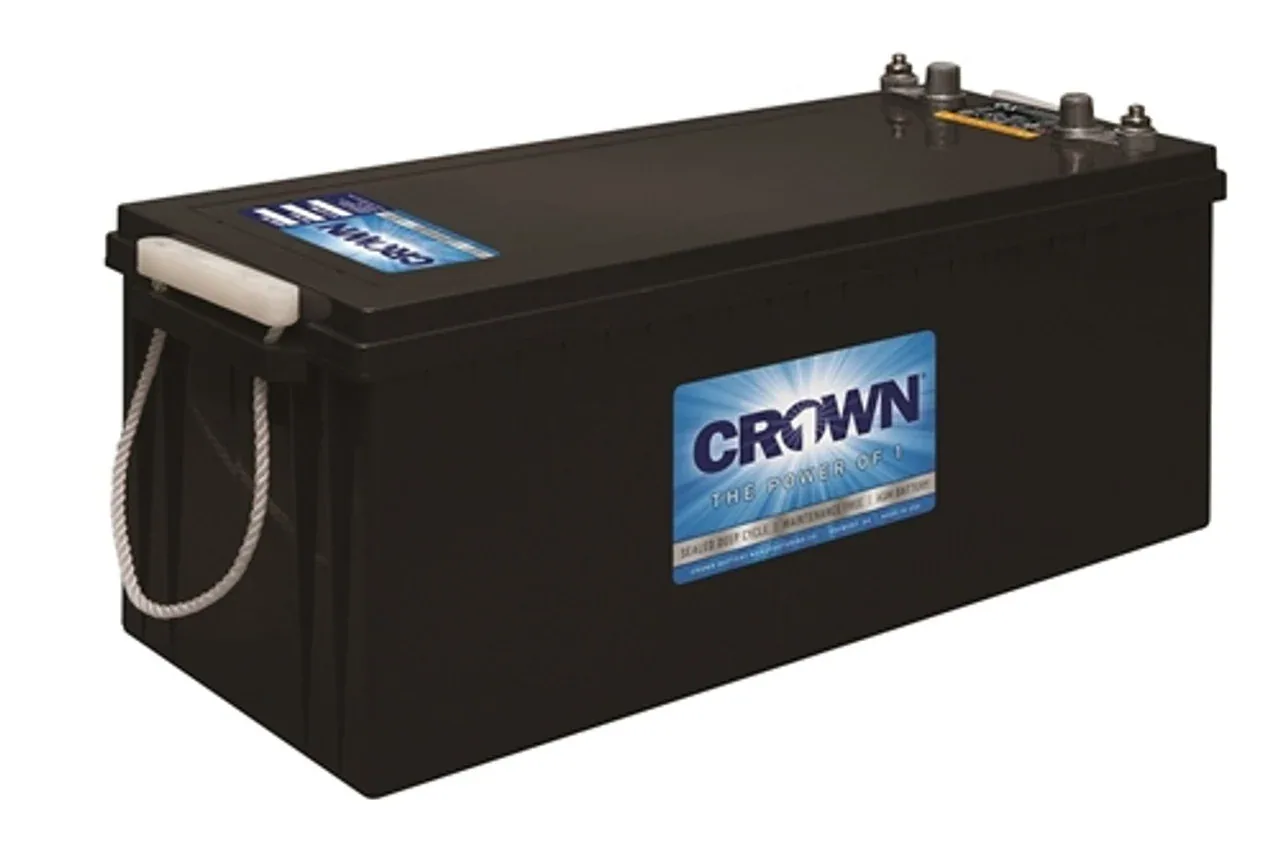Crown 12CRV4D 12VDC Sealed Deep Cycle Battery — visuel 3