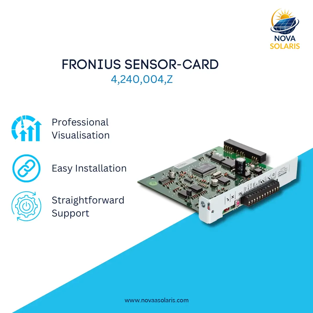 Fronius Sensor-Card retrofit IG