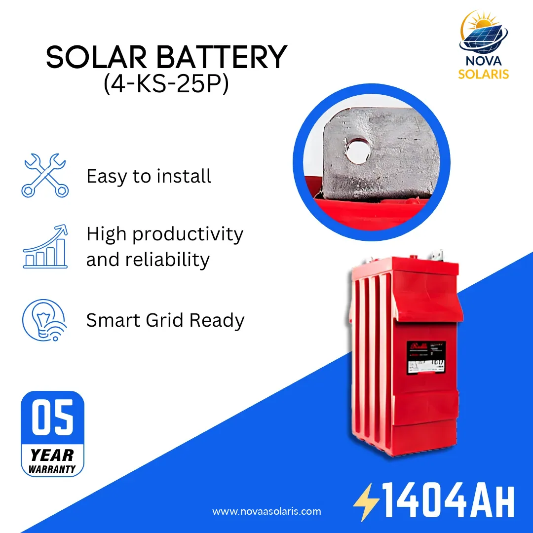 Rolls Surrette 4-KS-25P 4VDC 1404Ah Deep Cycle Battery