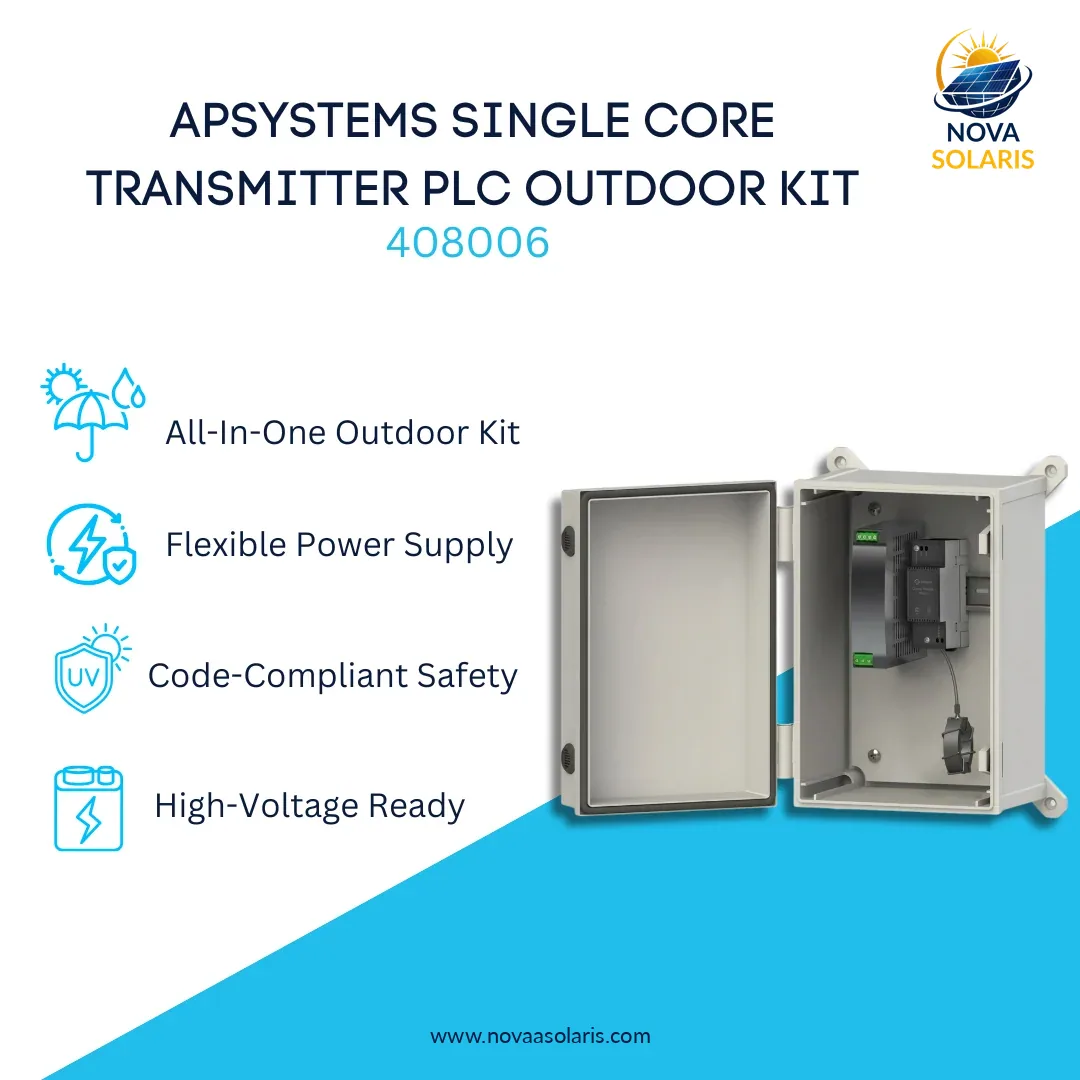 APsystems 408006 Single Core Transmitter PLC Outdoor Kit (85-264VAC)