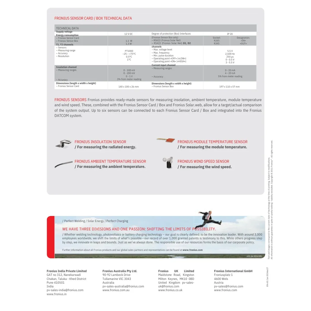 Fronius Sensor Box FRONIUS IG — visuel 2