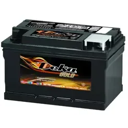 MK Deka 641MF 64Ah 12VDC Flooded Lead-Acid Battery — visuel 3