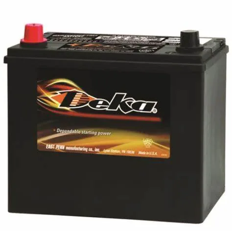 MK Deka 651MF 75Ah 12VDC Flooded Lead-Acid Battery — visuel 3