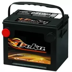 MK Deka 675MF 80Ah 12VDC Flooded Lead-Acid Battery — visuel 3