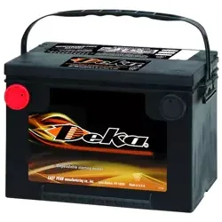 MK Deka 678MF 60Ah 12VDC Flooded Lead-Acid Battery — visuel 3