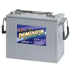 MK Deka 8G5SHP876 123Ah 12VDC Deep Cycle GEL Battery — visuel 3
