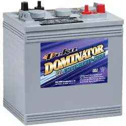 MK Deka 8GGC2 180Ah 6VDC Deep Cycle GEL Battery — visuel 3