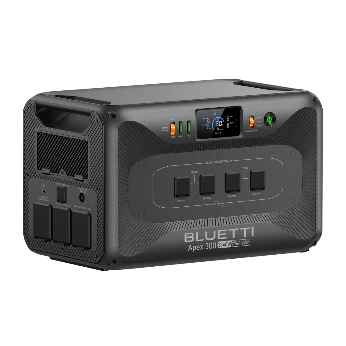 Bluetti Apex 300 Versatile Power Station | 3,840W, 2,764.8Wh — visuel 2