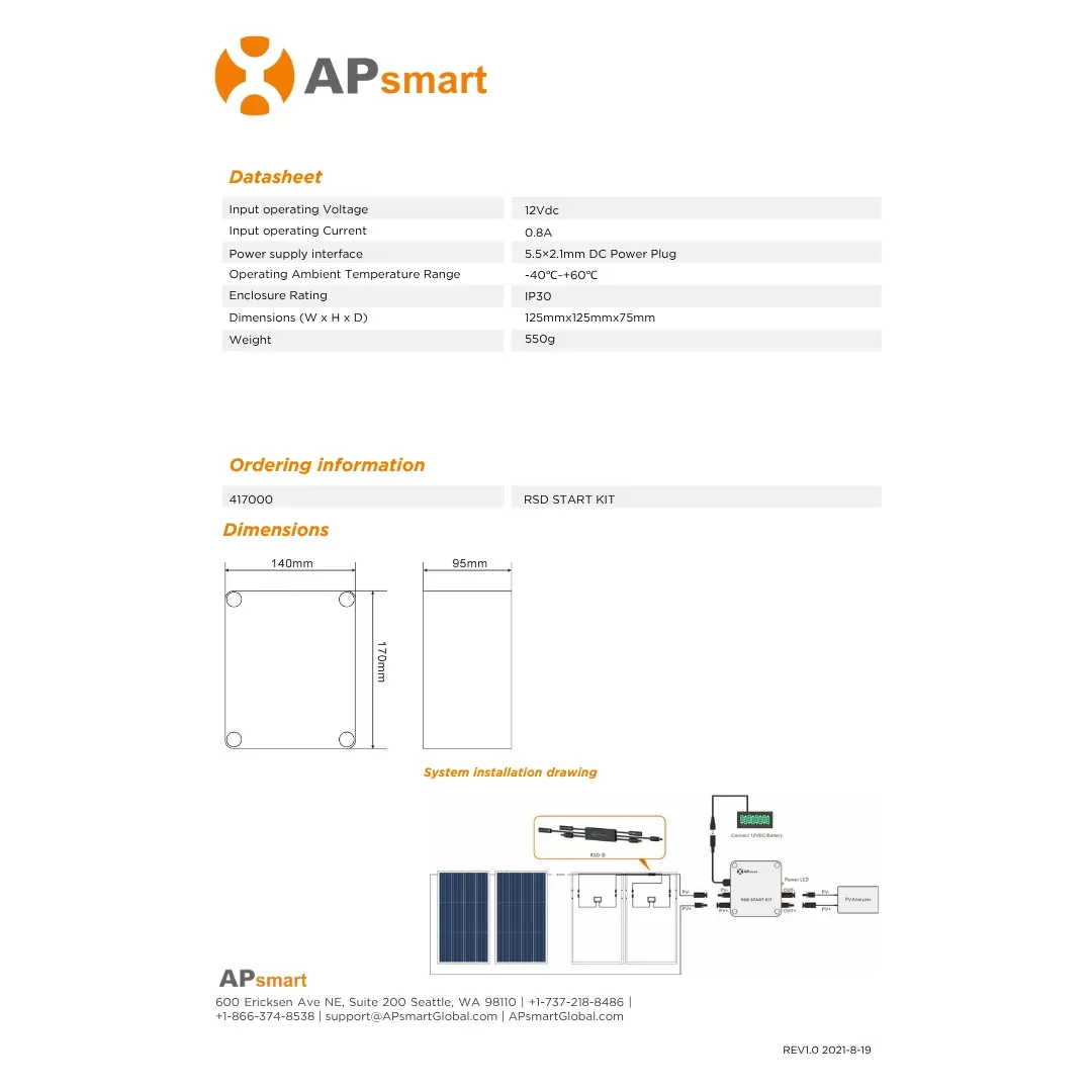 APSmart 417000 RSD Tool and Start Kit — visuel 2