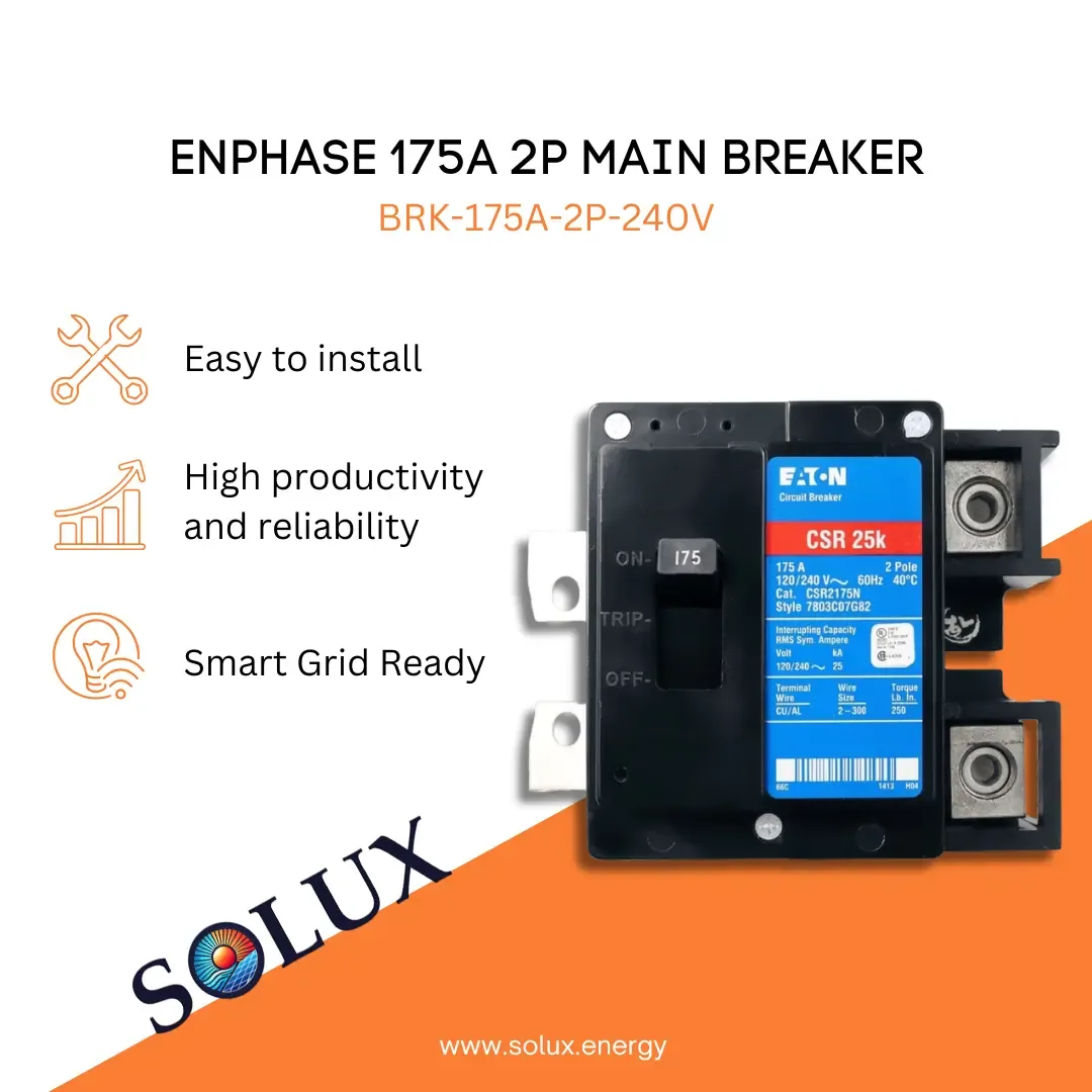Enphase BRK-175A-2P-240V 175A 2P Main Breaker