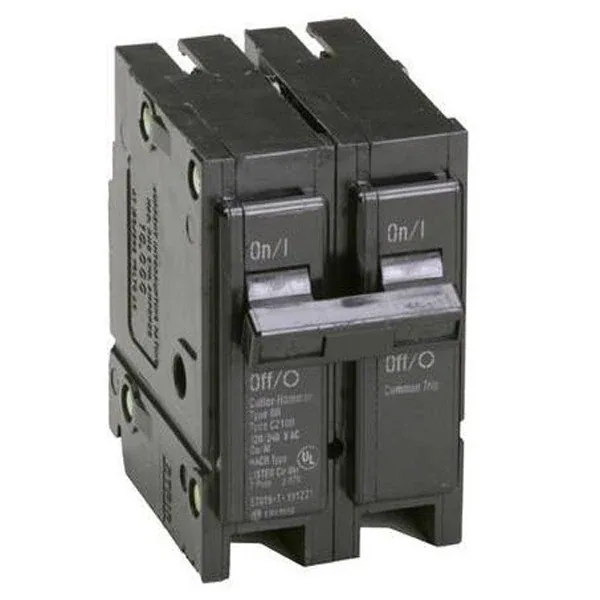 Enphase BRK-40A-2P-240V-B 40A 240VAC Dual Pole Eaton BR Circuit Breaker w/Hold Down Support — visuel 3