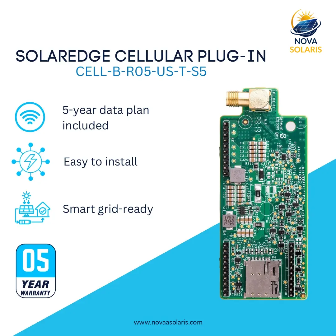 Cellular Plug-in w/plan, AC≤1000kW, 5 year plan, Commercial SetApp Inverter