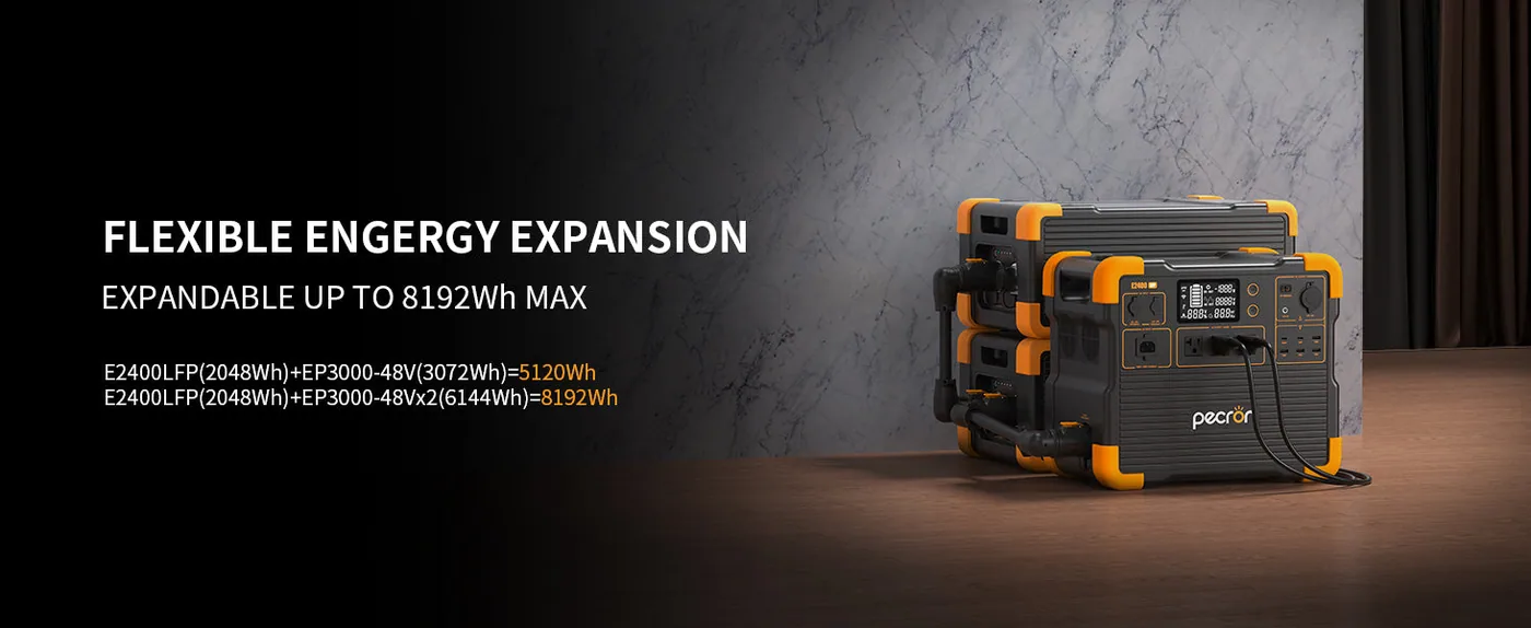 PECRON E2400LFP expansion system