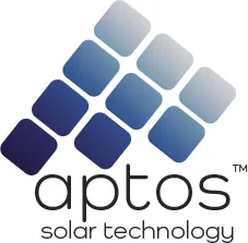 This is a logo of Aptos Solar Technology