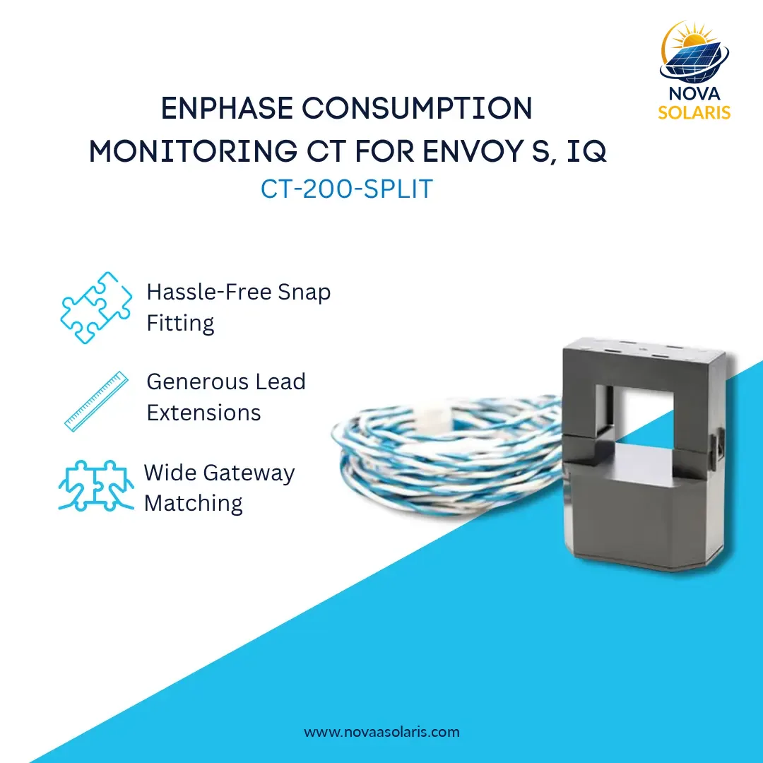 Enphase CT-200-SPLIT Consumption Monitoring CT For Envoy S, IQ