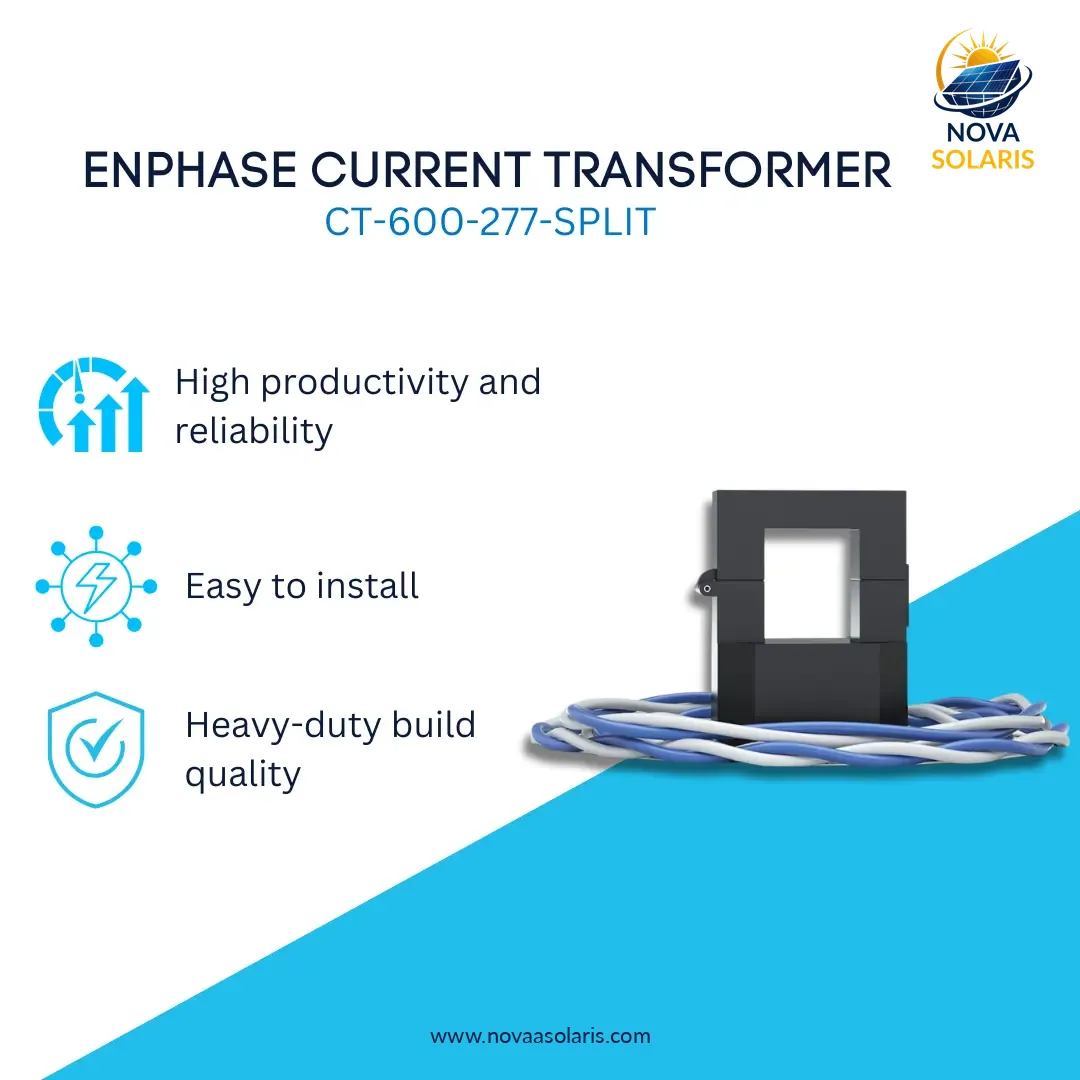 Enphase CT-600-277-SPLIT 600A Split-Core Current Transformer (CT)