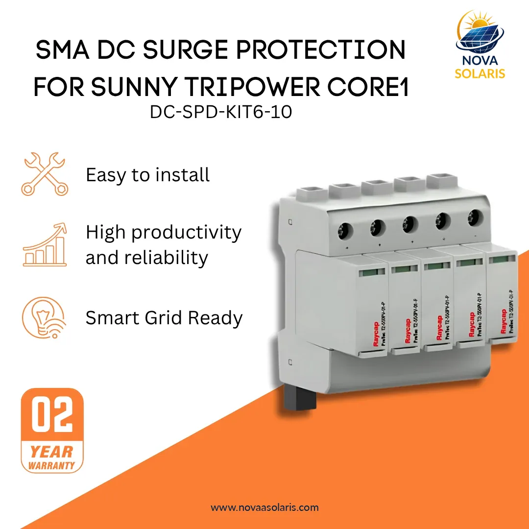 SMA DC-SPD-KIT6-10 DC Surge Protection For Sunny Tripower CORE1