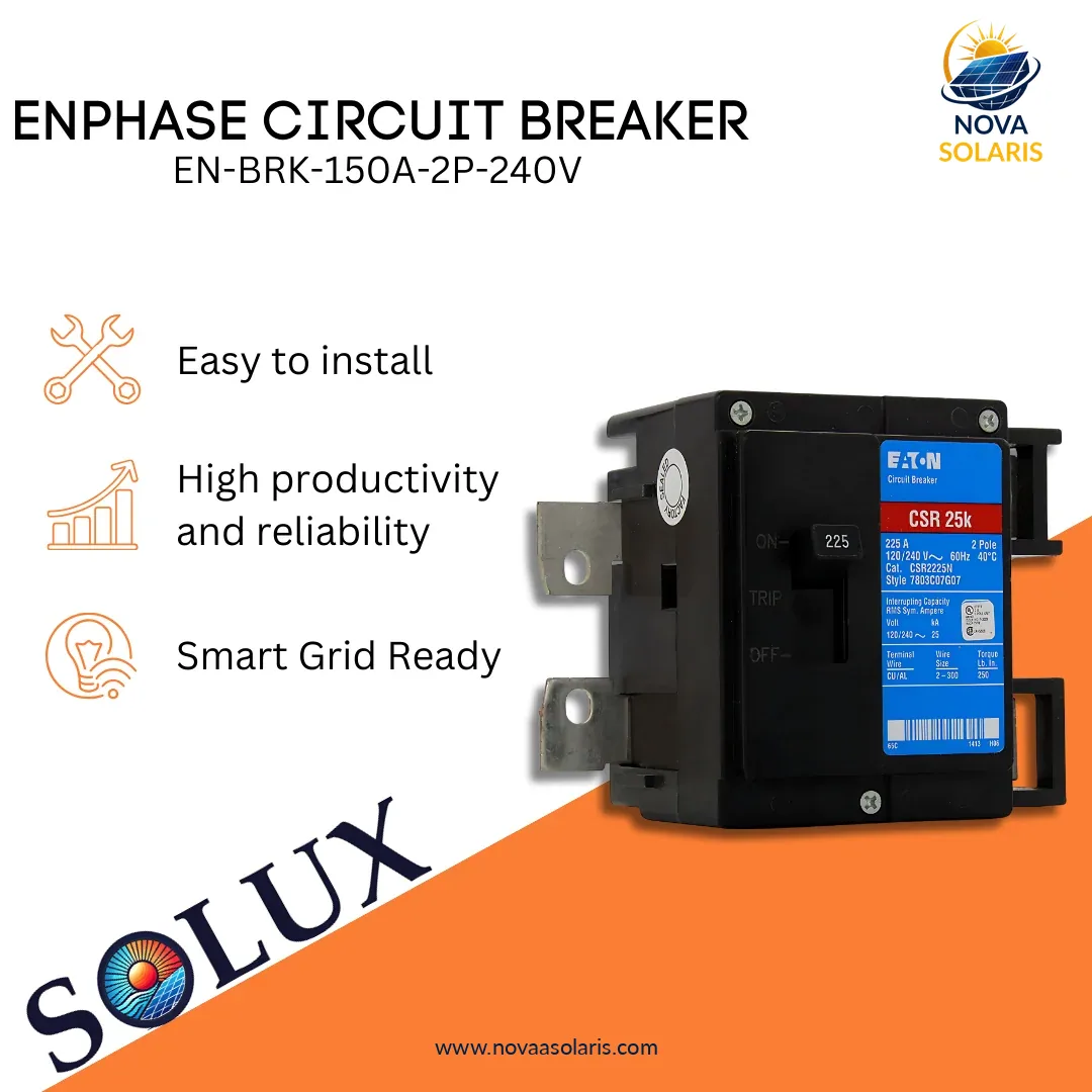 Enphase EN-BRK-150A-2P-240V 2 pole Main & Circuit Breaker