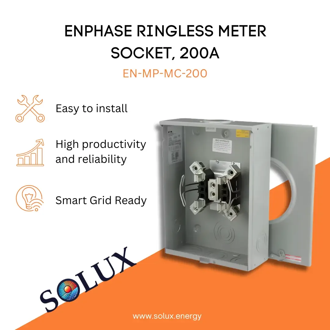 Enphase MP-MC-200 Ringless Meter Socket, 200A