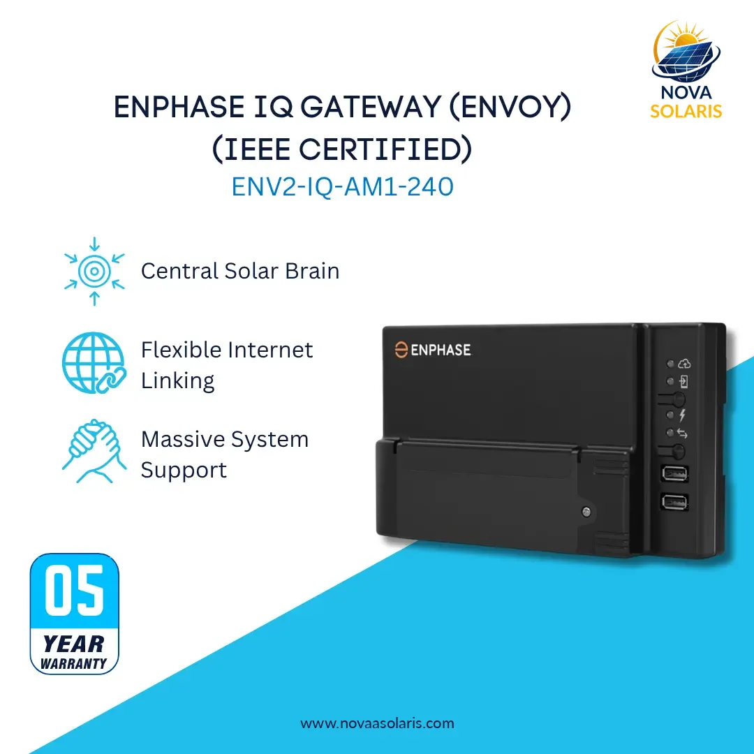Enphase IQ Gateway (Envoy) ENV2-IQ-AM1-240 (IEEE Certified)