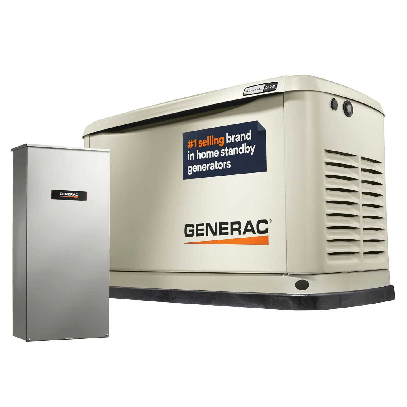 Generac G0072101 Guardian 24KW Home Stand by Generator W/ Transfer Switch Wi-Fi Enabled — visuel 4