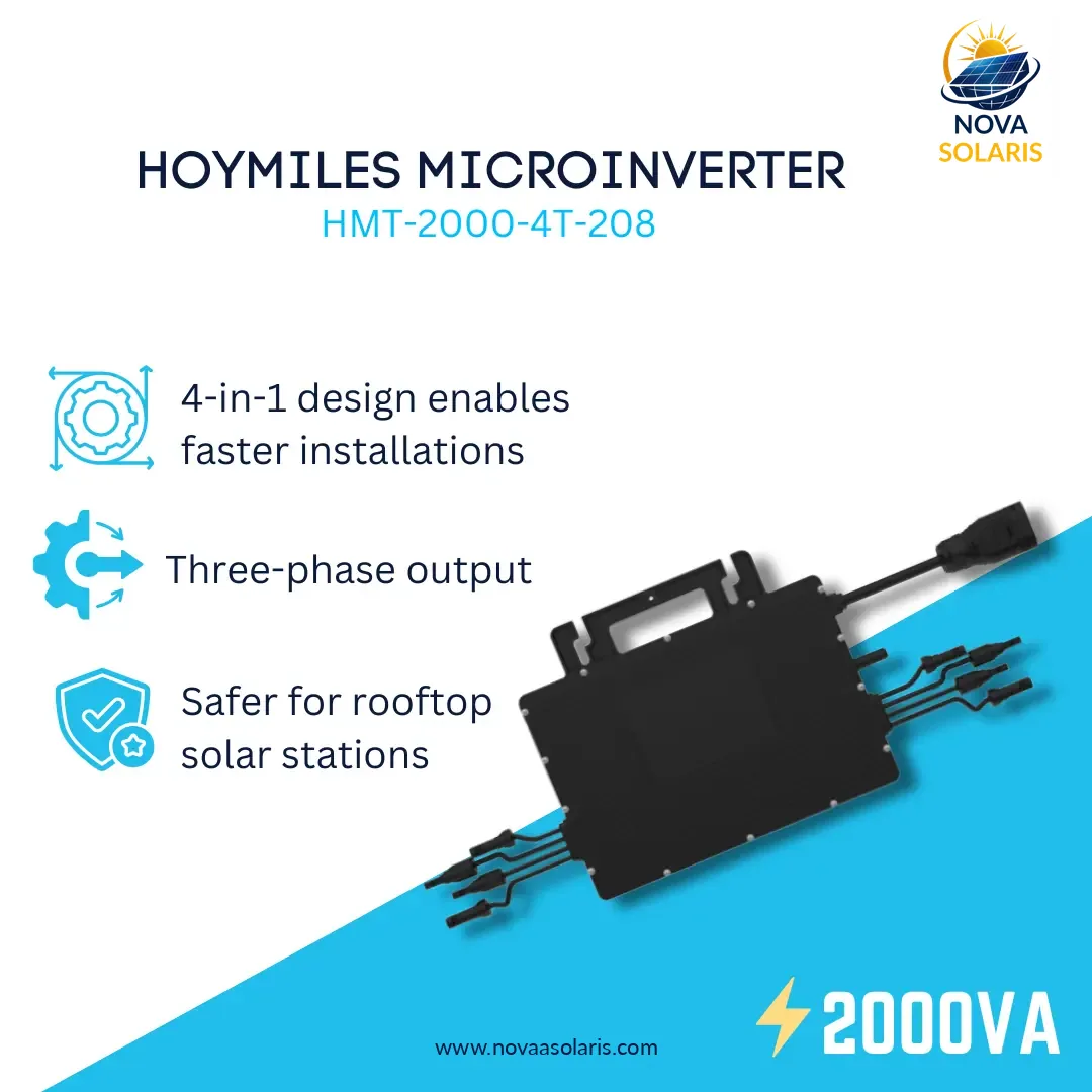 Hoymiles HMS Microinverter 2000-4T-208