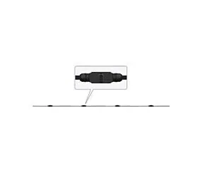 Hoymiles Power AC Trunk Cable 10 AWG 2.3 Meter for HM/HMS Microinverters — visuel 3