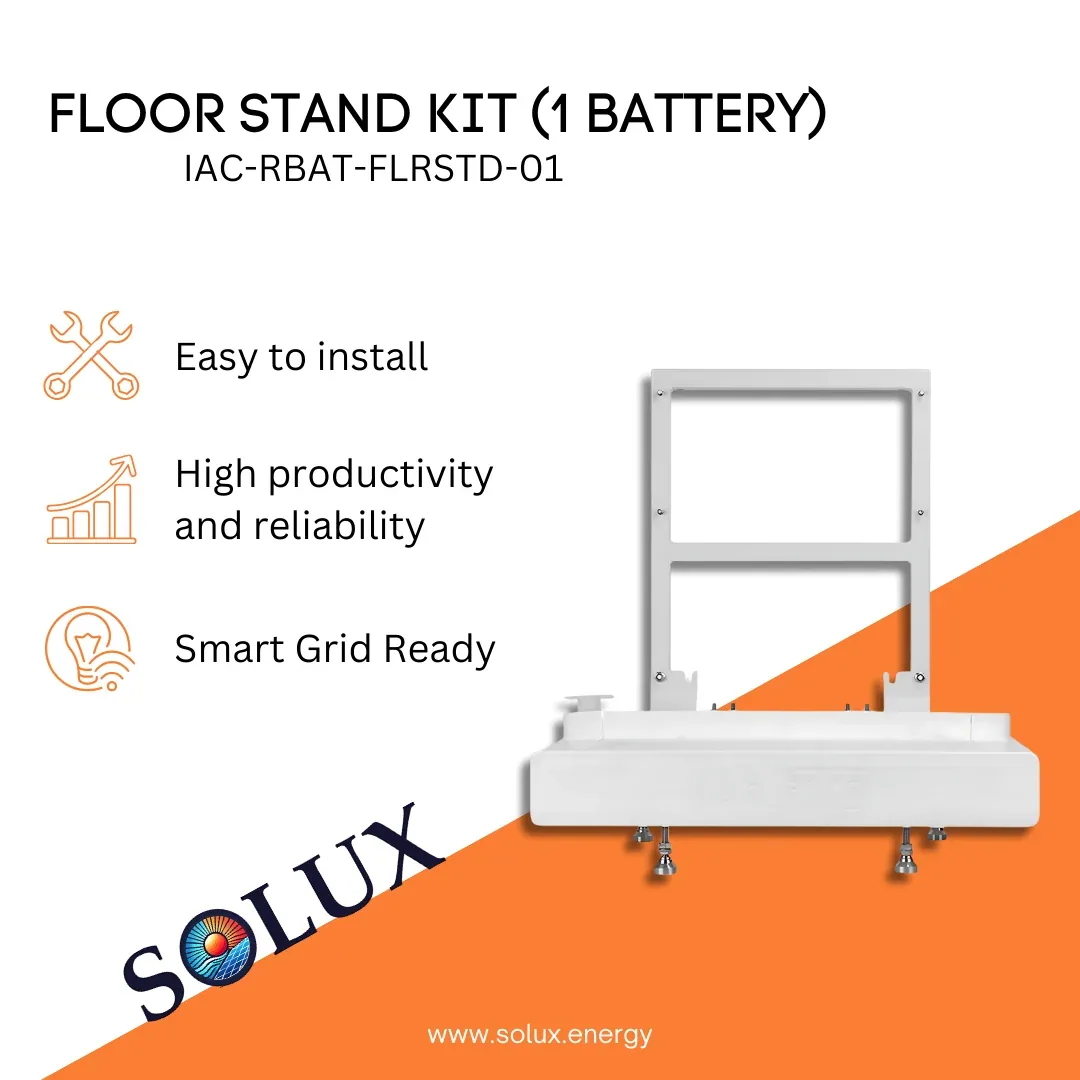SolarEdge Floor Stand Kit (Accommodates 1 Battery)