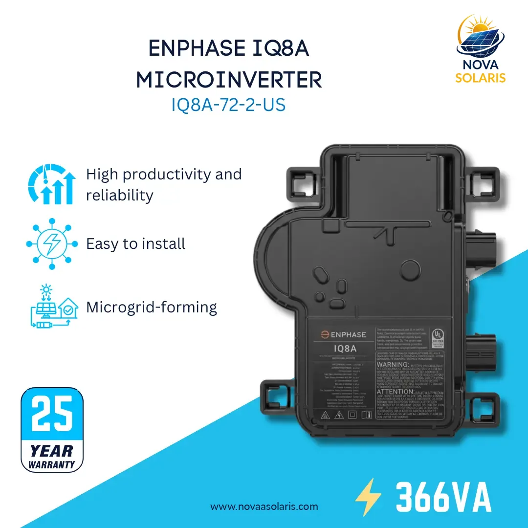 Enphase IQ8A Microinverter (IQ8A-72-2-US)