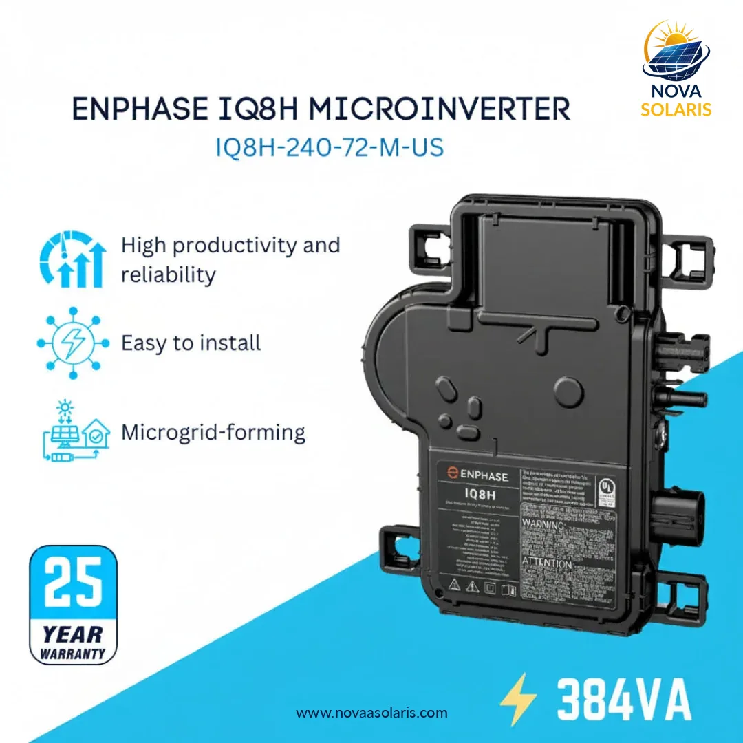 Enphase IQ8H Microinverter (IQ8H-240-72-M-US)