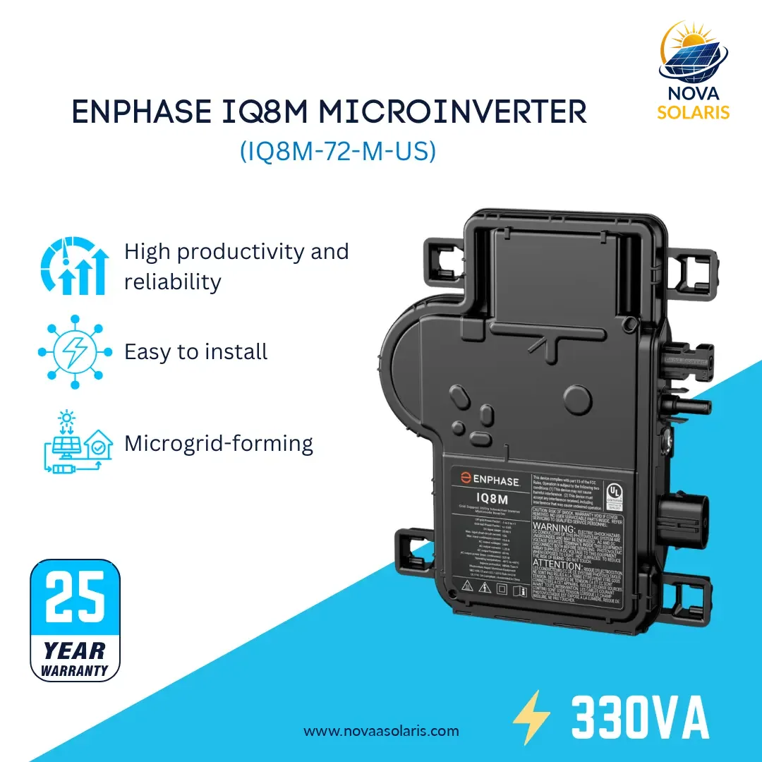 Enphase IQ8M Microinverter (IQ8M-72-M-US)