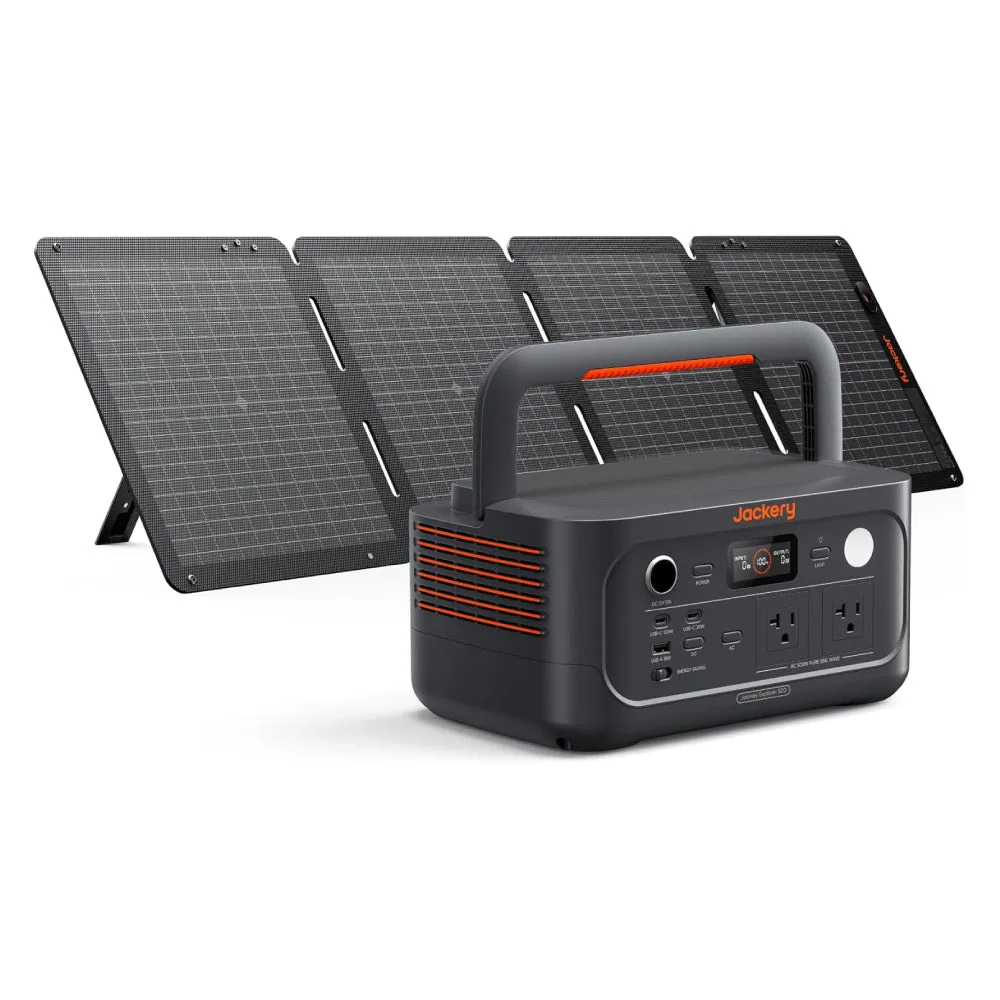 Jackery Solar Generator 500 v2 – 1*E500v2 + 1*100W Air Solar Panel