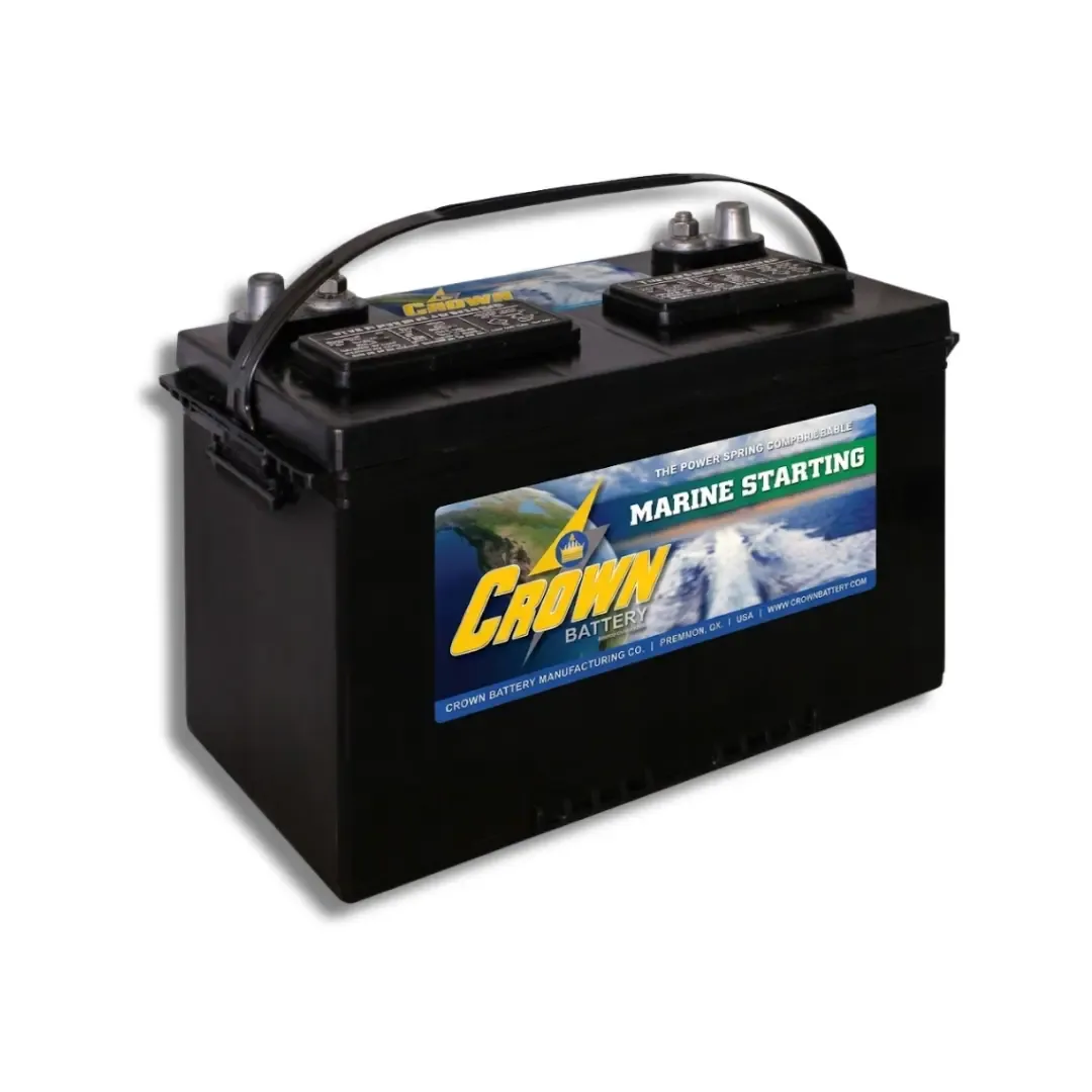 Crown MAR-1000X 100/25Ah 12VDC New Wave Marine Battery — visuel 3