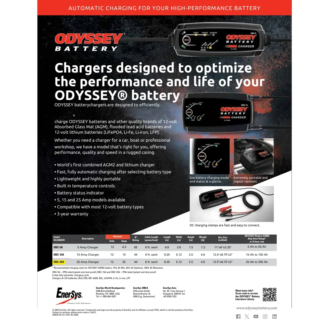 Odyssey Chargers OBC-25-A — visuel 2