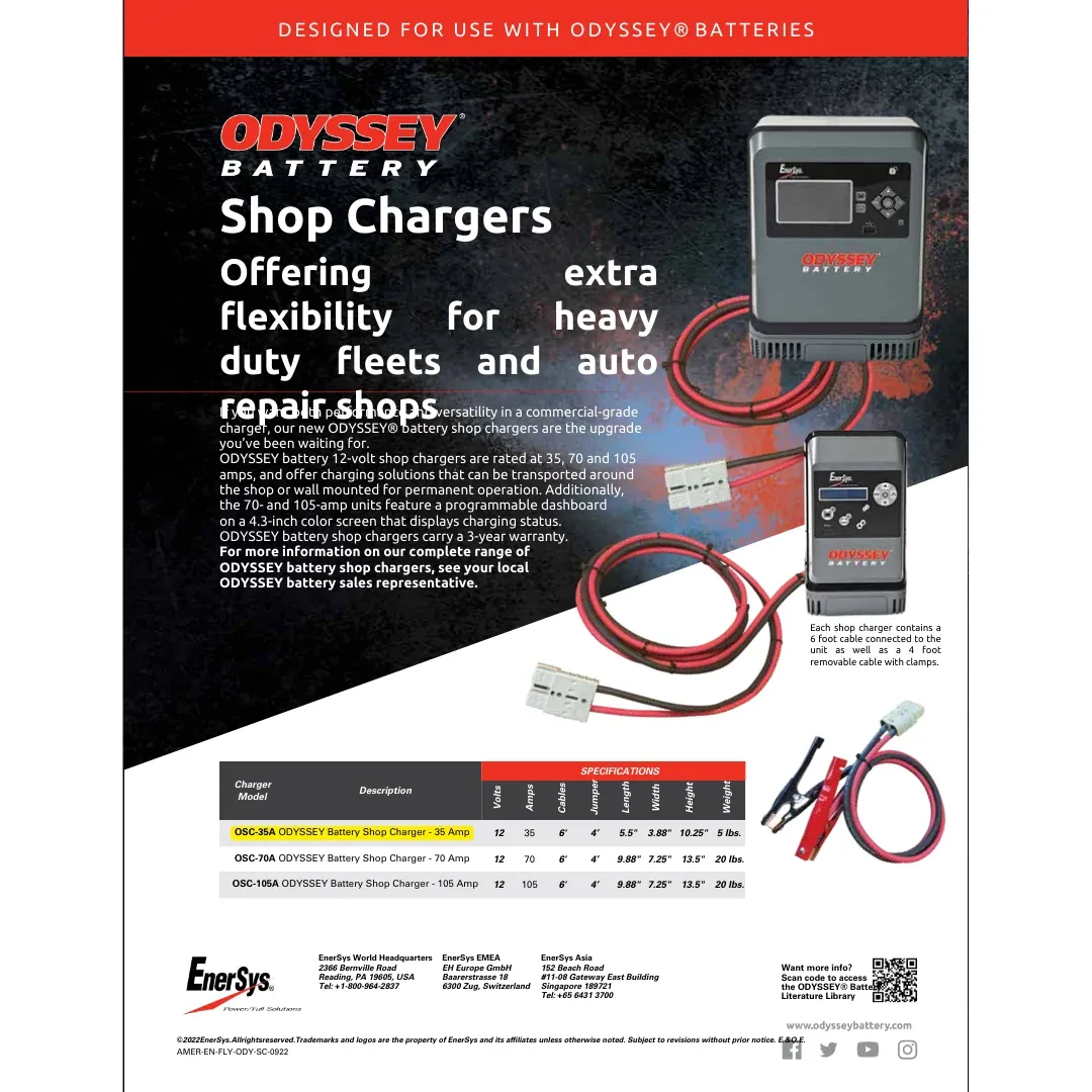 Odyssey Chargers OSC-35A — visuel 2