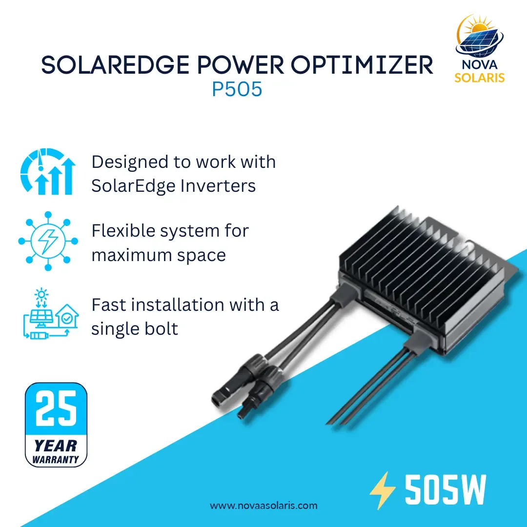 SolarEdge P505 505W/ 83V Power Optimizer