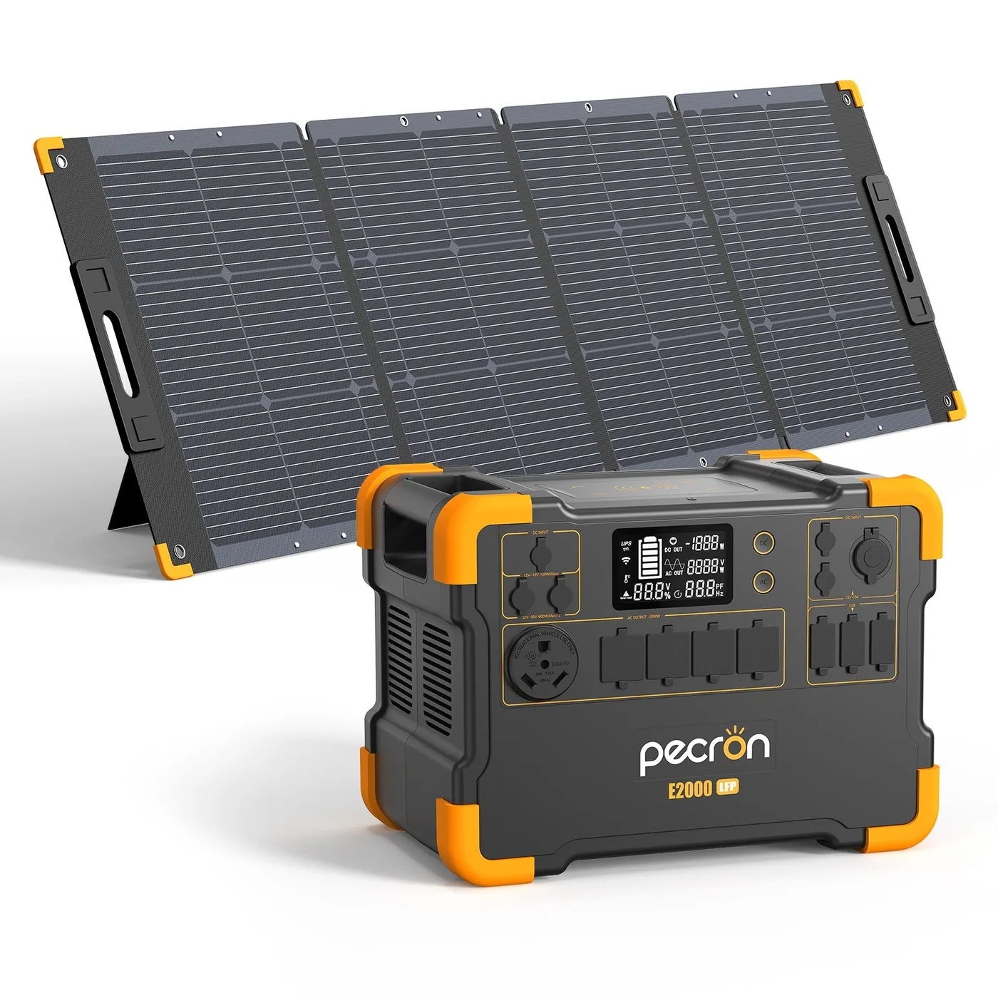 PECRON E2000LFP Expandable Portable Power Station 2000W 1920Wh — visuel 6