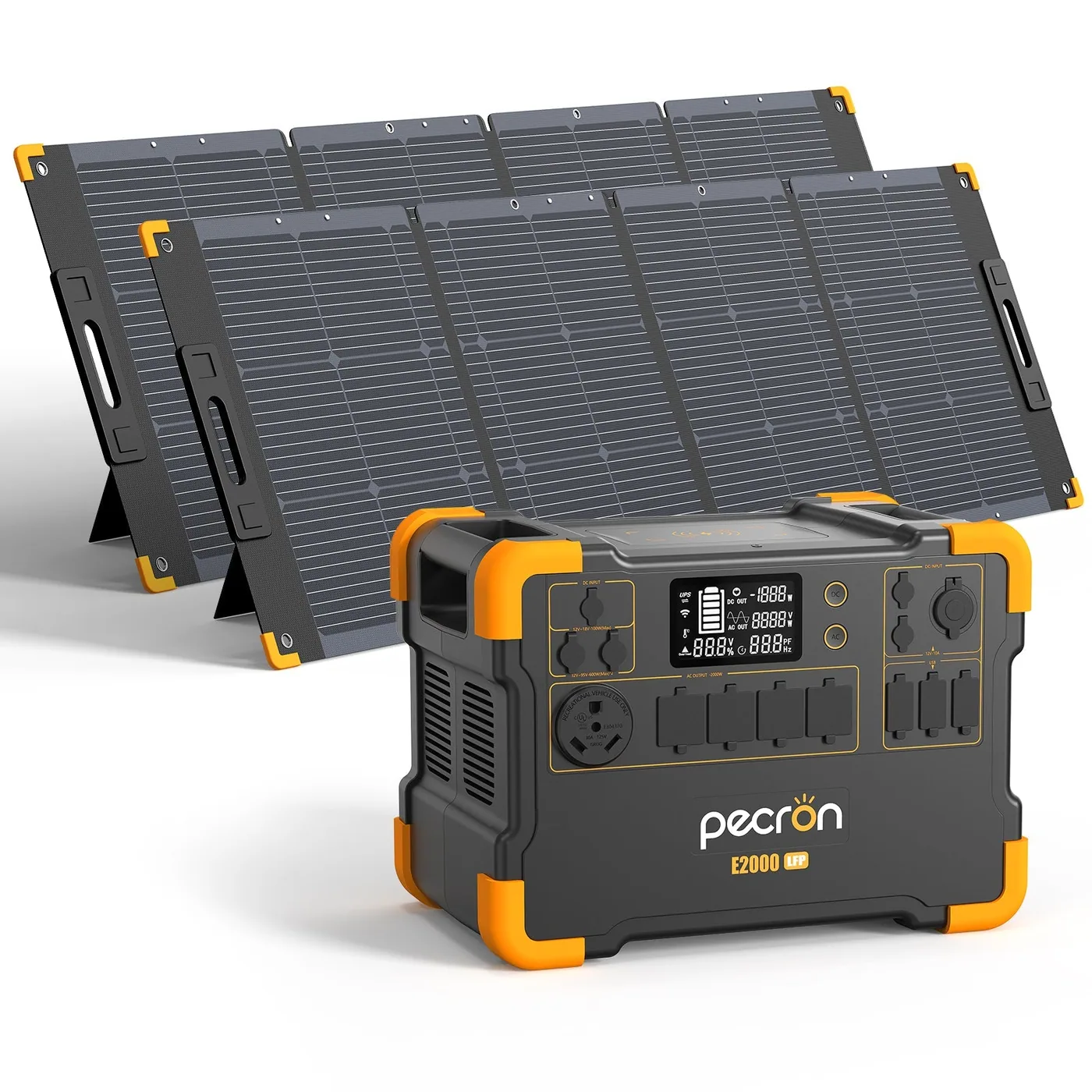 PECRON E2000LFP Expandable Portable Power Station 2000W 1920Wh — visuel 8