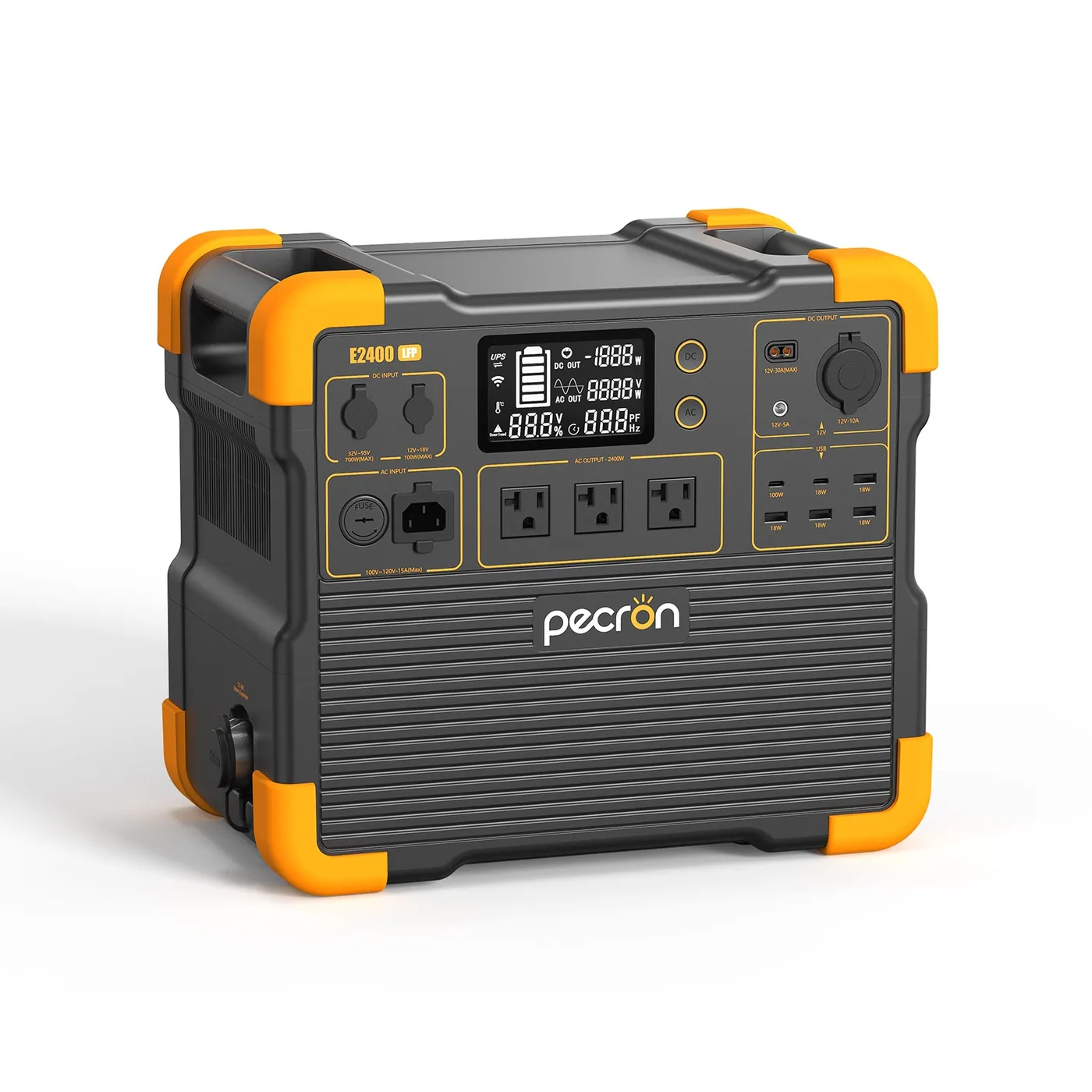 PECRON E2400LFP Portable Power Station 2400W 2048Wh