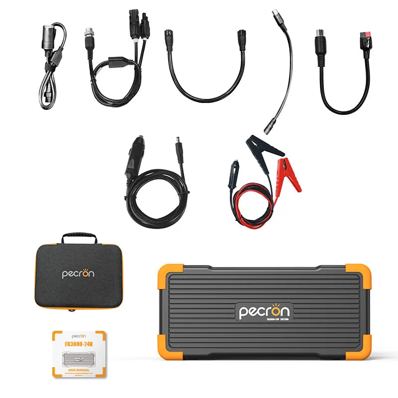 PECRON EB3000-24V  Expansion Battery 3072Wh for E2000LFP ONLY — visuel 3
