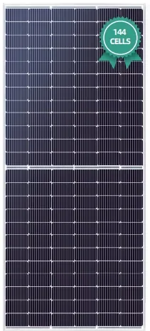 Phono Solar PS550M8H-24-THB 550Watt Monocrystalline Silver Frame Solar Panel- FEOC Compliant — visuel 3