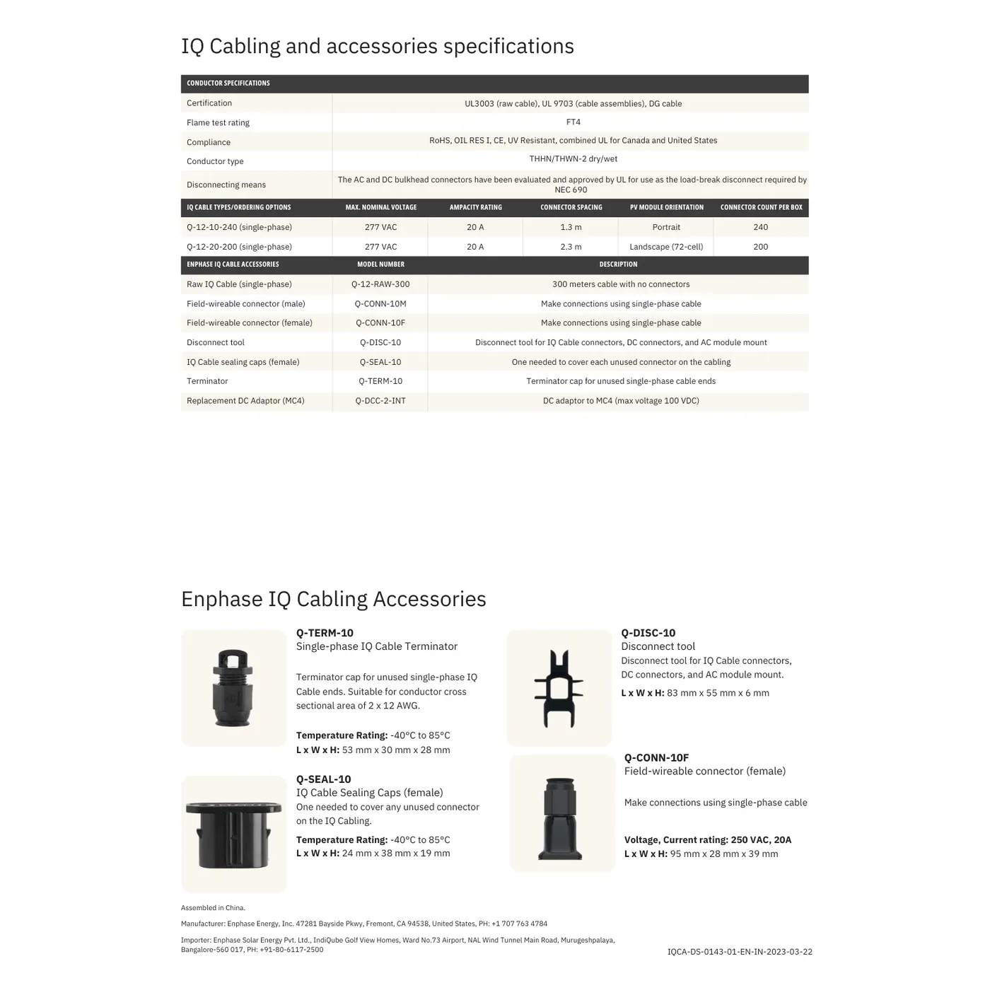 Enphase Q-DISC-10 Disconnecting Tool - 1 Unit — visuel 2