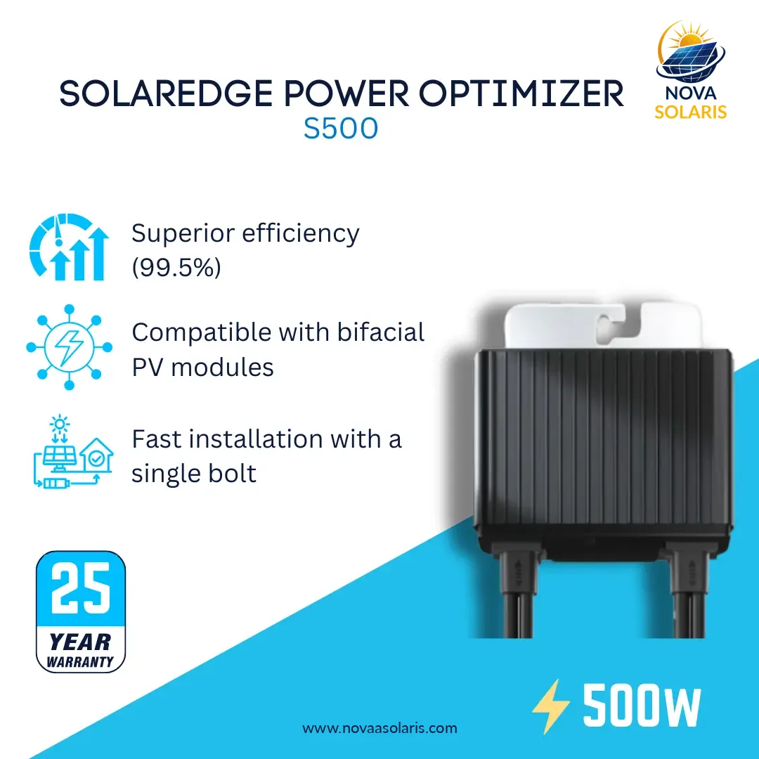 SolarEdge S500 500W/ 60V Power Optimizer