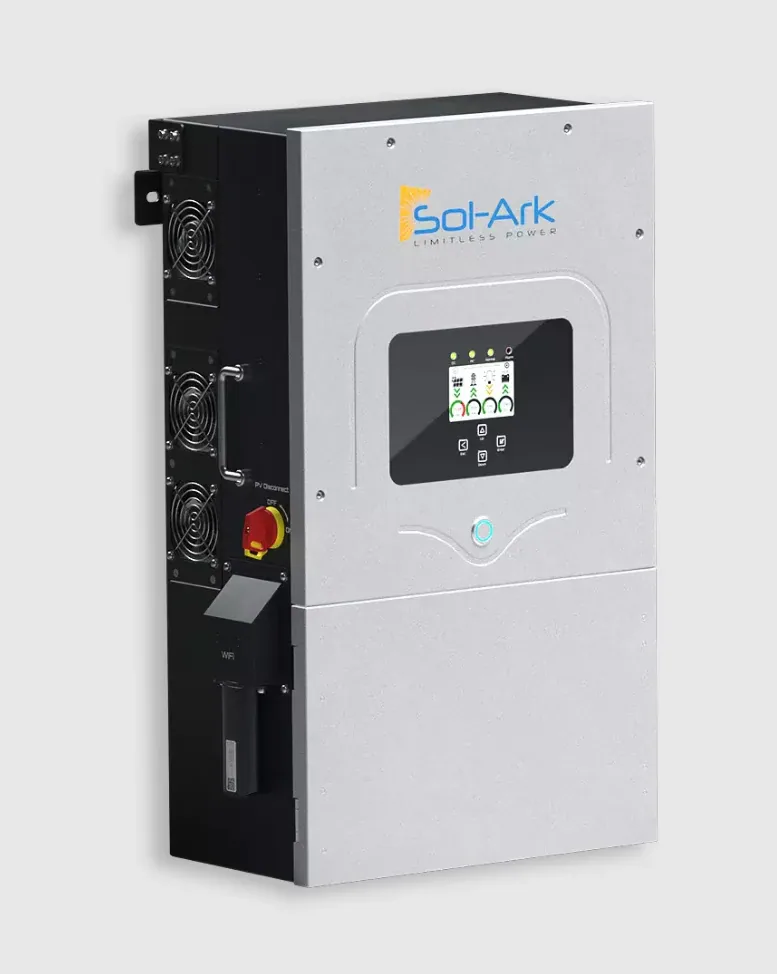 Sol-Ark 8kW Hybrid Inverter with EMP (SA-8K-2P-EMP) — visuel 3