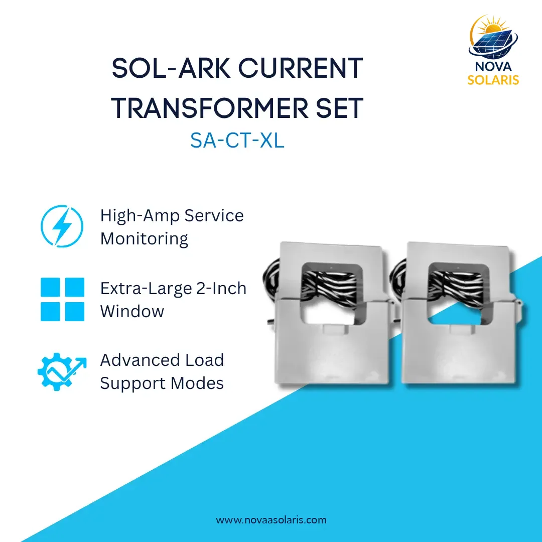 Sol-Ark Current Transformer Set (SA-CT-XL)