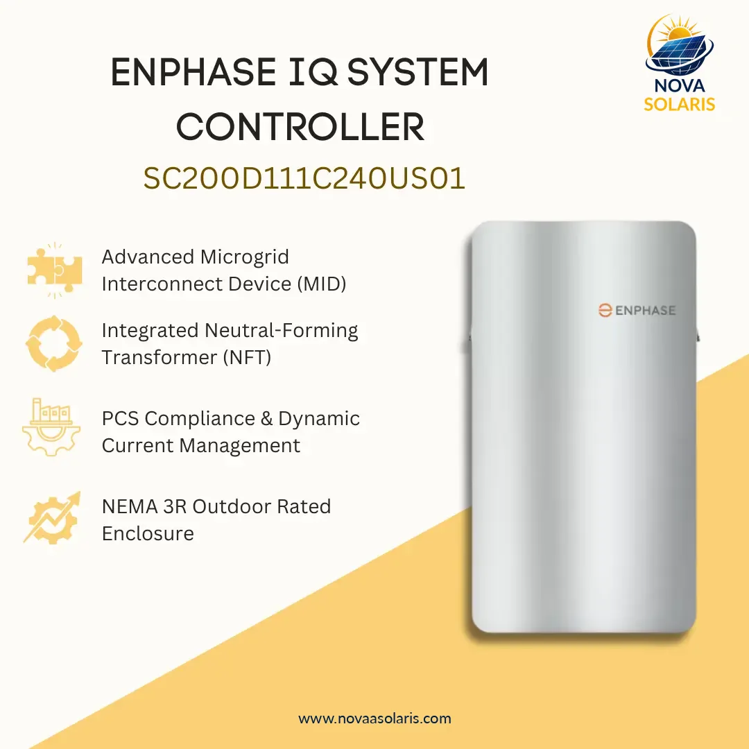 Enphase SC200D111C240US01 IQ System Controller 3 Microgrid Interconnect Device