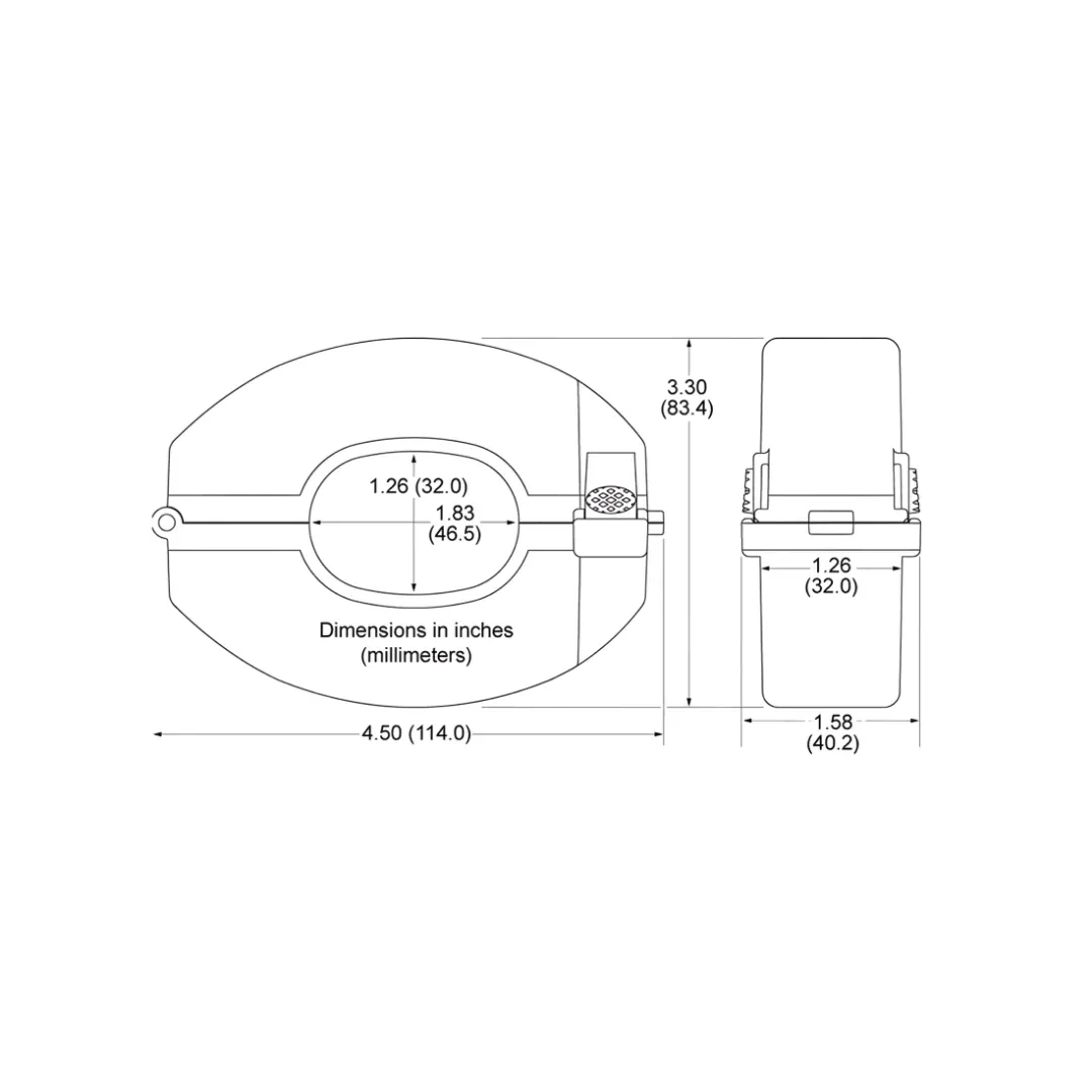 SolarEdge SE-ACTL-1250-150-C3 150A Current Transformer, Kit of (3) — visuel 2