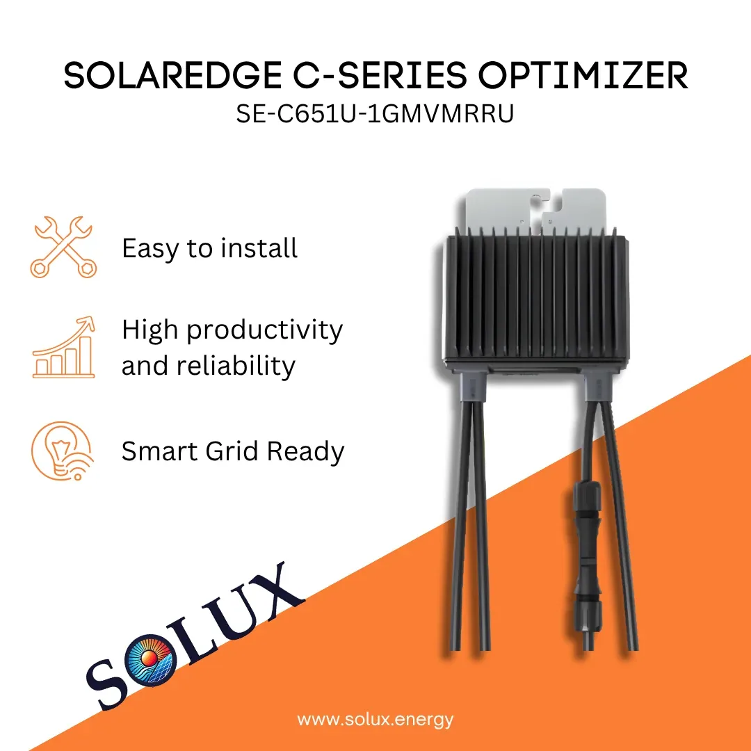 SolarEdge SE-C651U-1GMVMRRU C-Series Optimizer