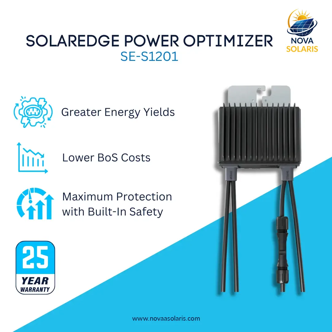 SolarEdge S1201 1.2kW Optimizer for Commercial Inverters