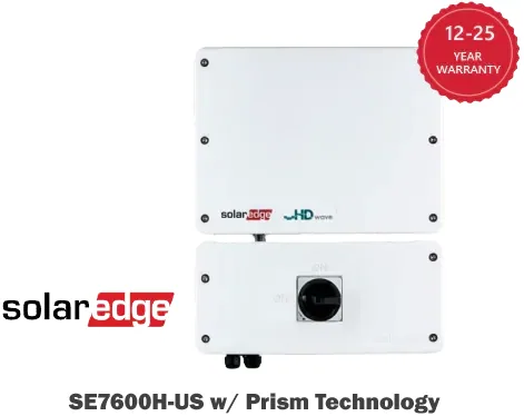 SolarEdge SE7600H-USMNUBL75 7.6kW Enegy Hub Inverter with Prism Technology — visuel 3